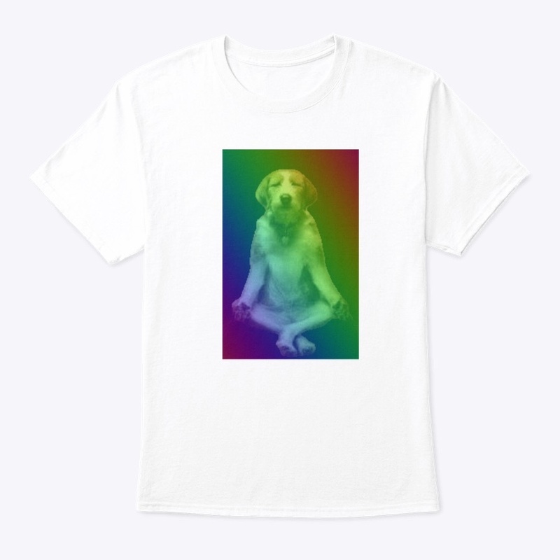 rainbow Dog- peacefu 
