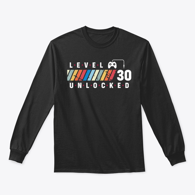 Level 30 Unlocked 30 Year Old Video Game