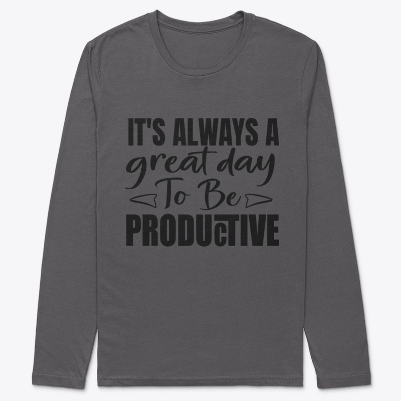 its always great to be productive