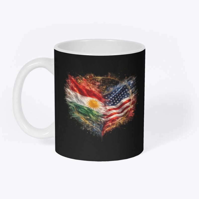 Kurdish-American One Heart Design