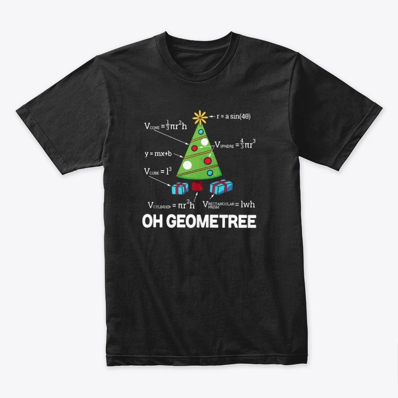 OH Geometree Christmas Teaching Shirt
