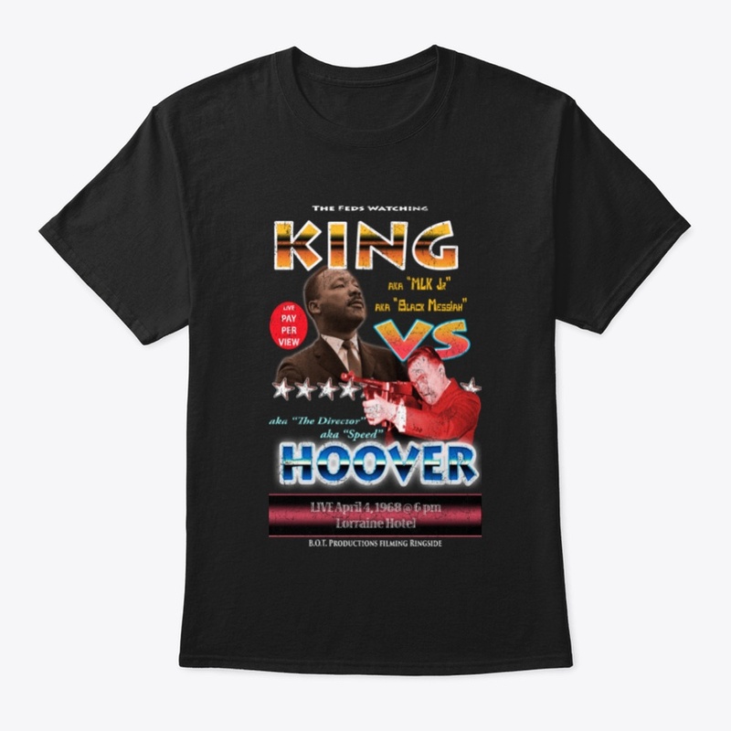MLK vs FBI 90s Boxing Fight  Night Tee