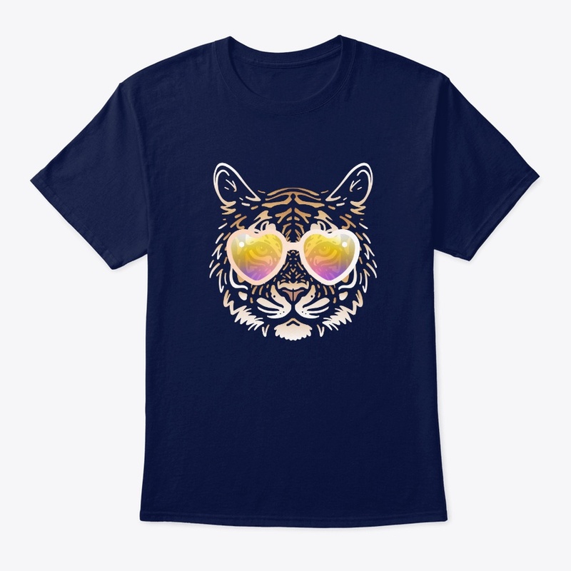 Cute Tiger in Sunglasses (Colored+sg05)