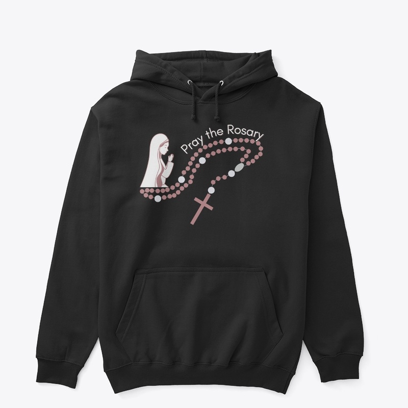 Pray the Rosary Catholic T-Shirt