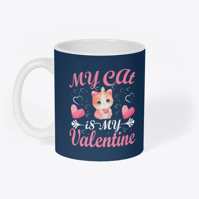 my cat is my valentine