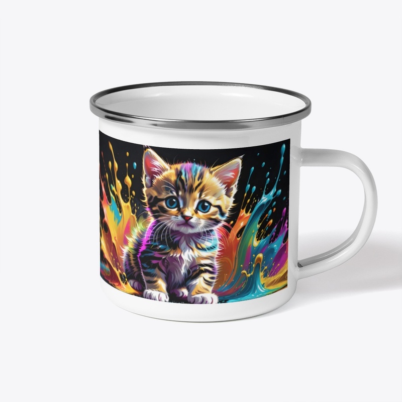 Cute Colorful Kitten – PG22