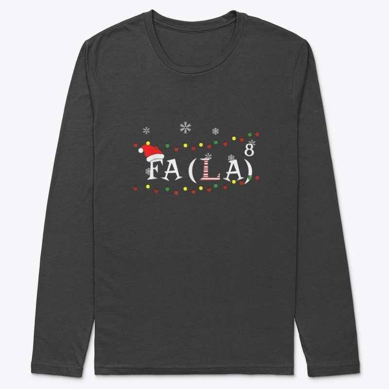 FA (LA)8 Funny Christmas Math Shirt