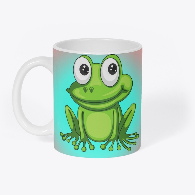 frog prints on asseccrioes&t-shirts 