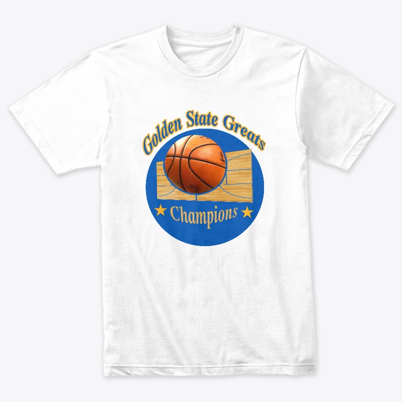 Golden State Greats White Background