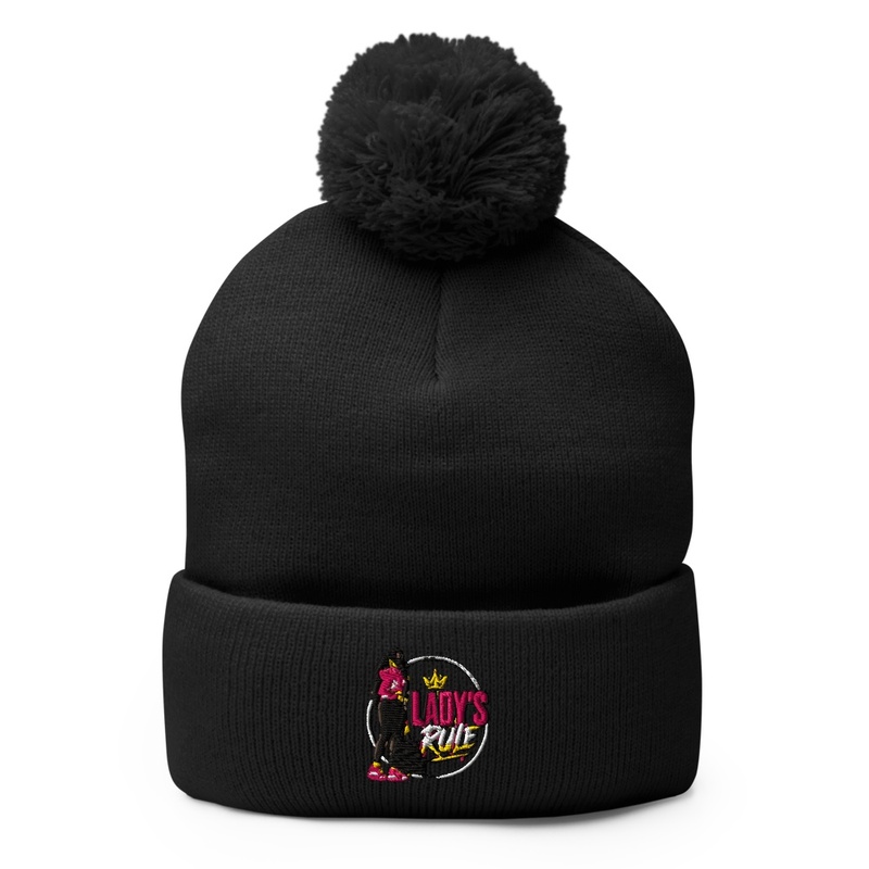 LADY'S RULE Pom Pom Knit Cap | 