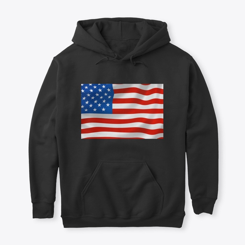 Beautiful American Flag Tee Tshirt