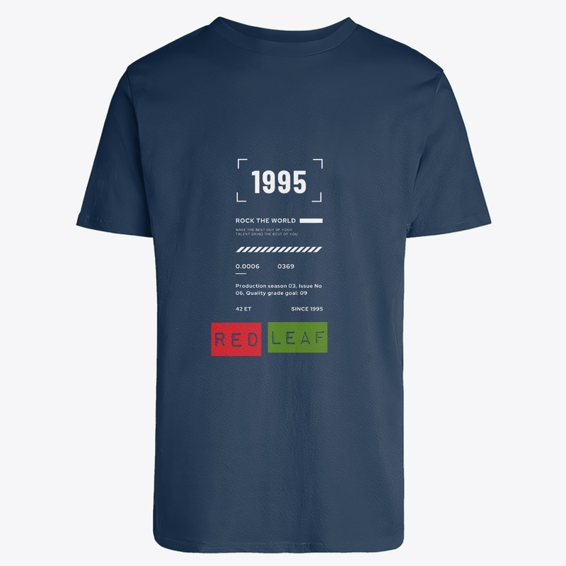 1995 QUOTE RED LEAF TSHIRT