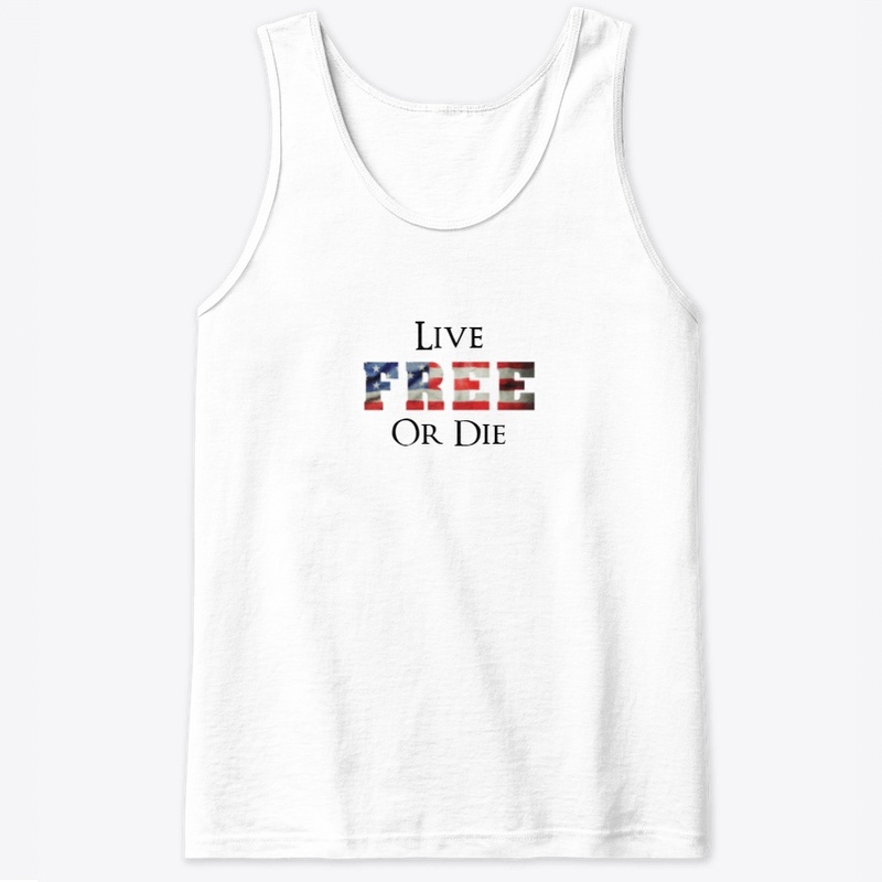 Live Free or Die (White)
