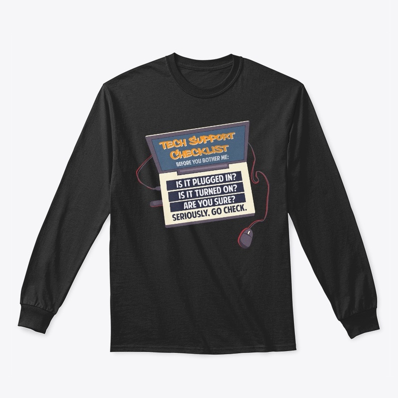 Computer Tech Support Checklist Gift