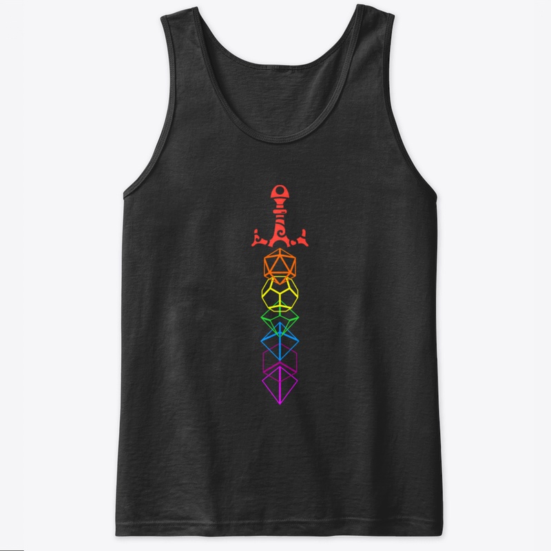 Dungeons And Dragons Rainbow Dice Sword 