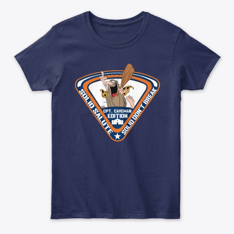 Navy/Orange Capt Caveman