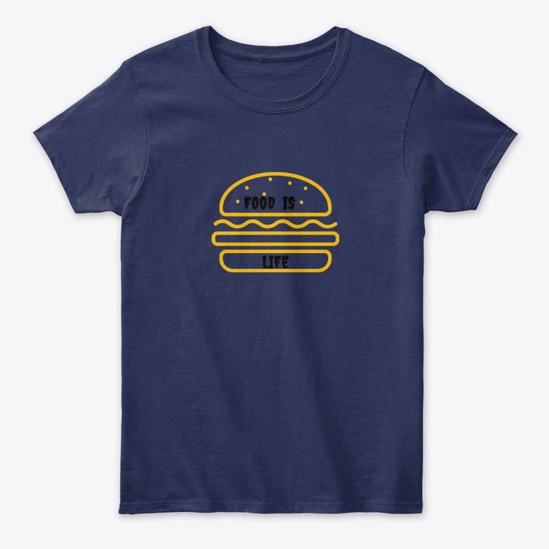 FOOD IS LIFE,FOODY,CLASSIC TEE-SHIRTS