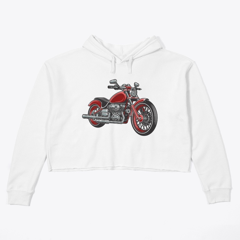 red color motorcycle isolated 