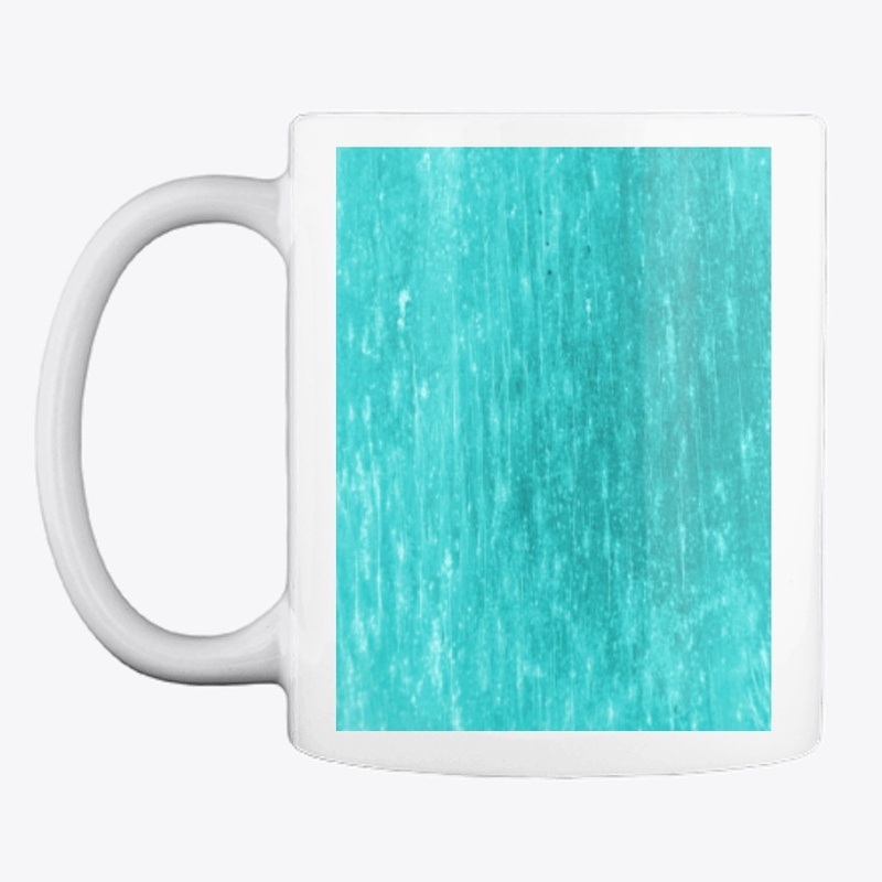 bright turquoise blue