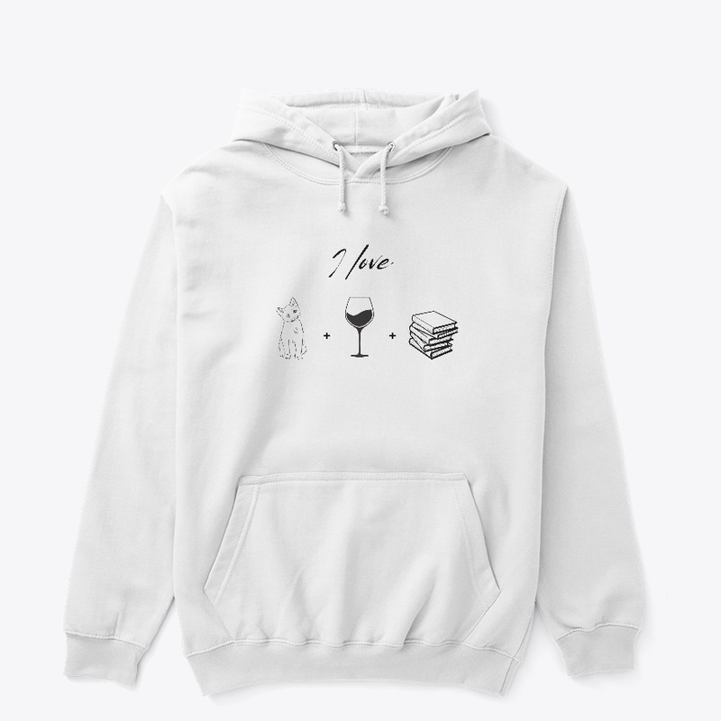 I love cats, wine and books