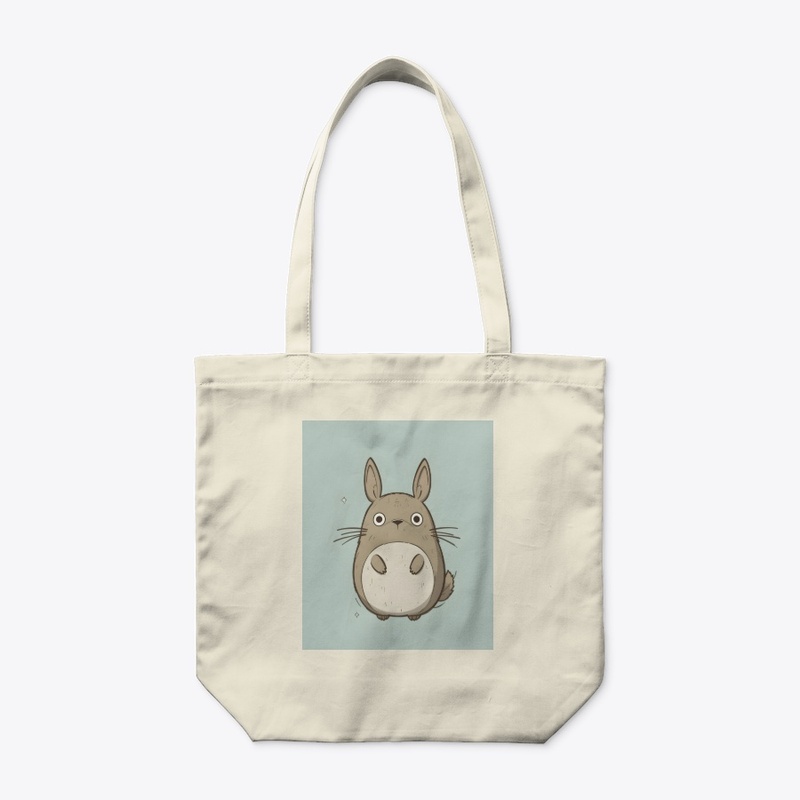 cute hamster tote bag