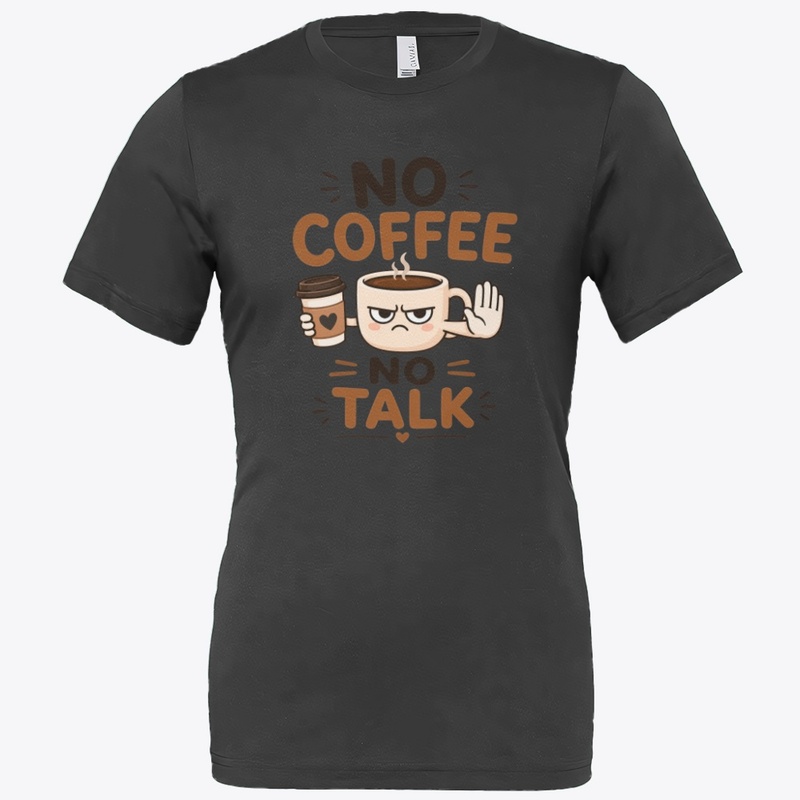 No Coffee No Talk Funny Mug