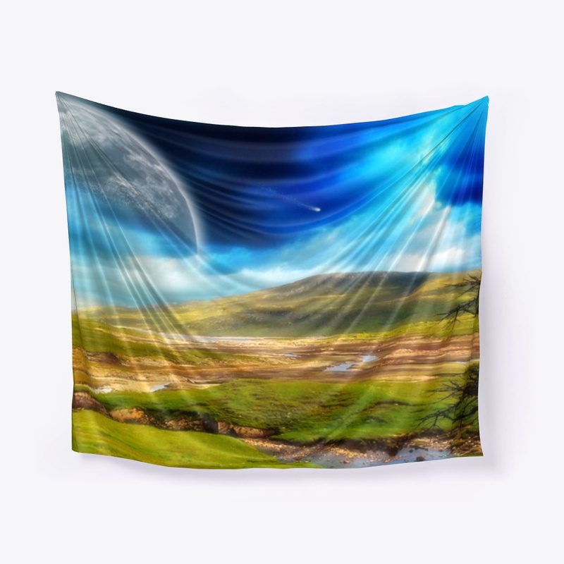 wall tapestry indoor pillow