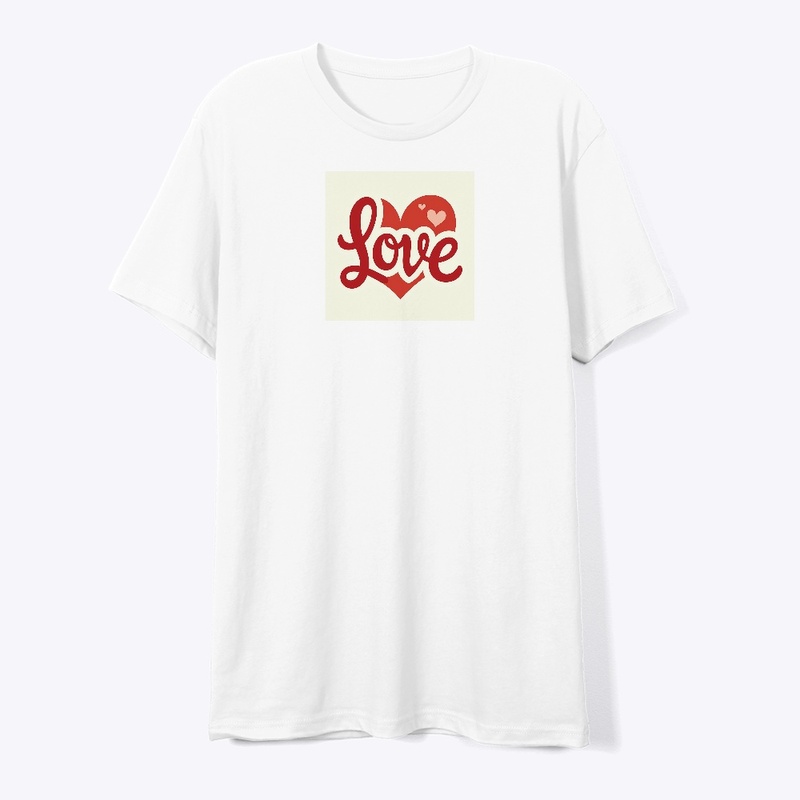 Spread good vibes with our Love T-shirt