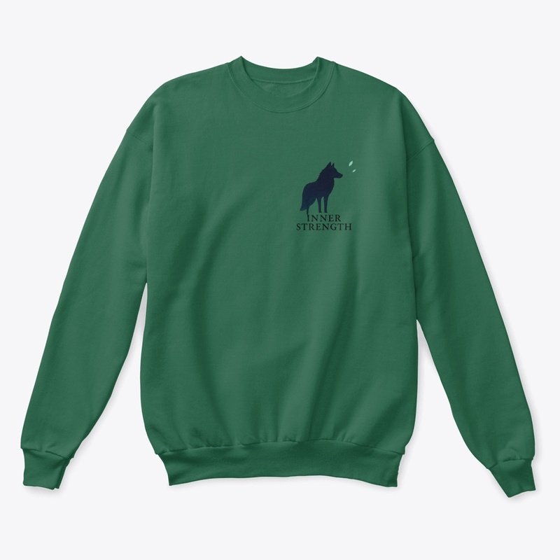 Inner Strength: Wolf Silhouette T-Shirt