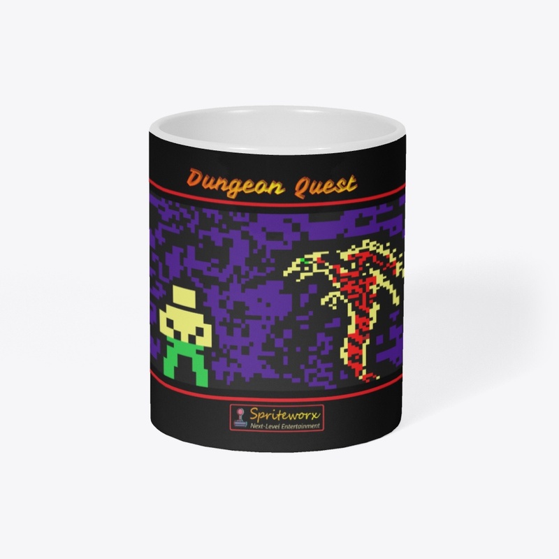 Spriteworx Man vs Dragon