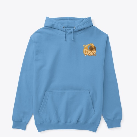 Ores The Journey Begins Carolina Blue Maglietta Front