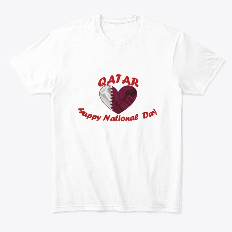 Qatar happy national day T-shirt design