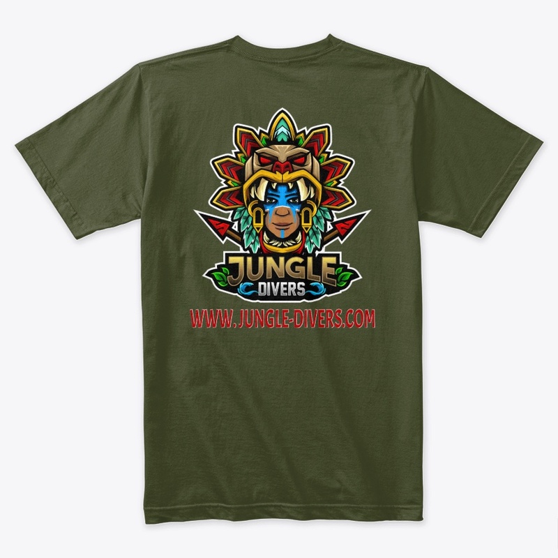 Jungle Divers T Shirt Logo Design