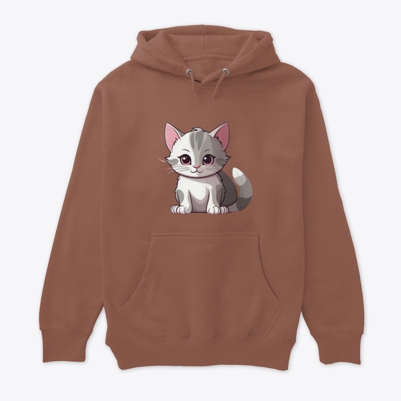 Cute Tees with cat print