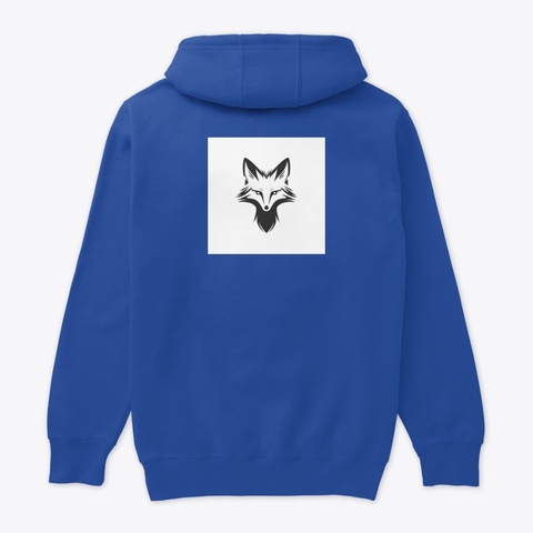Indomitable Hoodie True Royal T-Shirt Back
