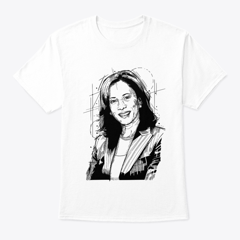 Kamala Harris Manga-Style Sketch