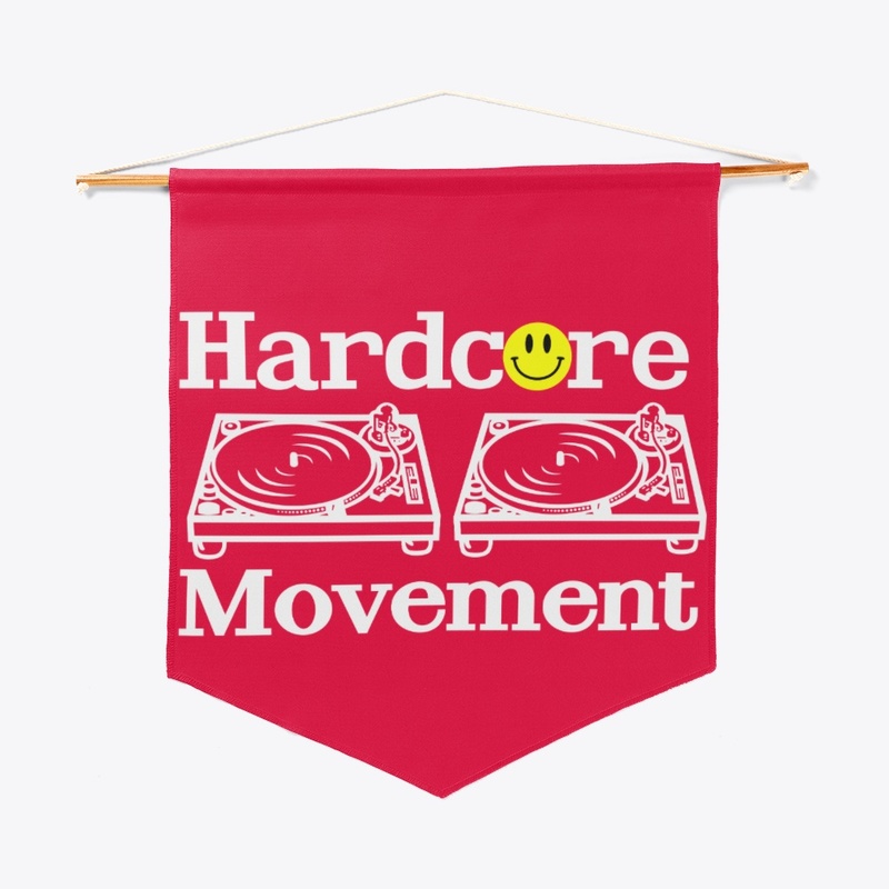 Hardcore Movement Merch (White Font)