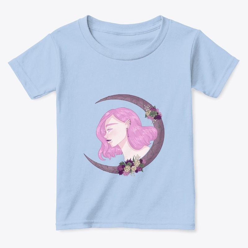Pastel Goth Crescent Moon