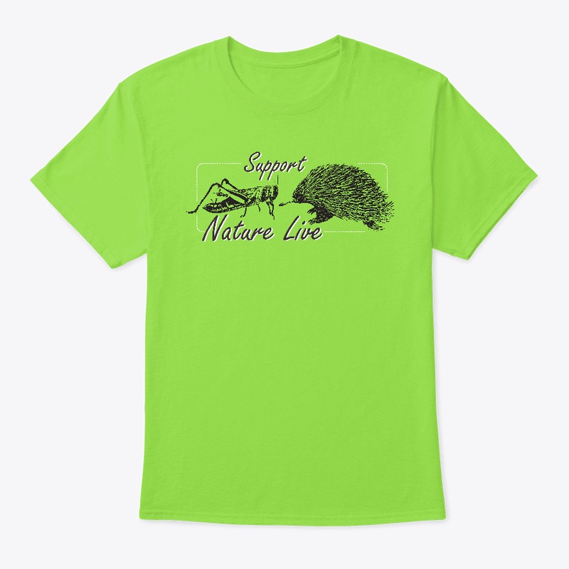 support nature t-shirt