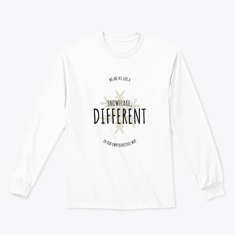 We are all different like snowflakes 
