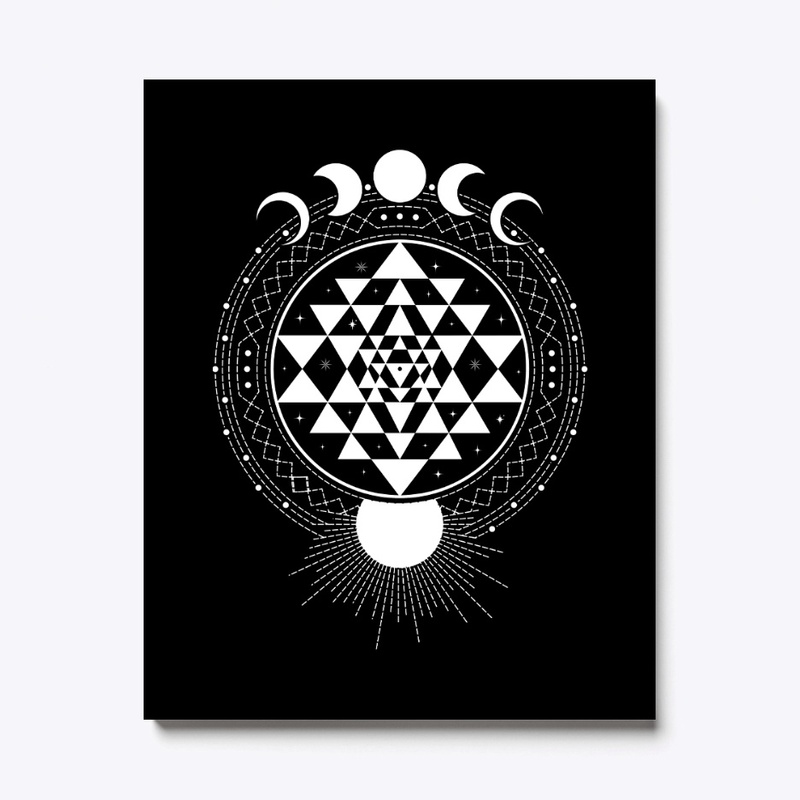  Sacred Geometry Sri Yantra Gift Shirt 