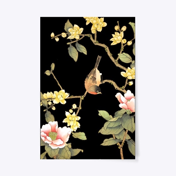 Herron Arts - Japanese Painting of Bird 2 ver.2