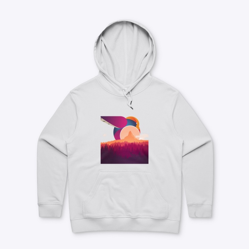 Setting Crescent Bird