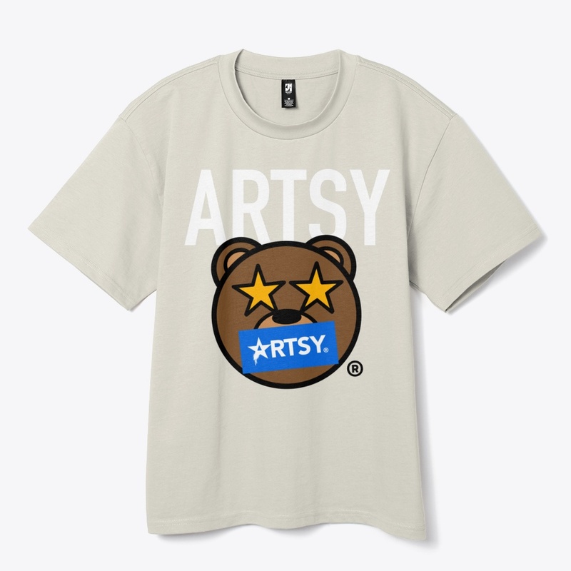 Artsy Teddy Star Tee
