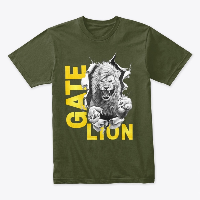 YELLOW GRADIENT LION