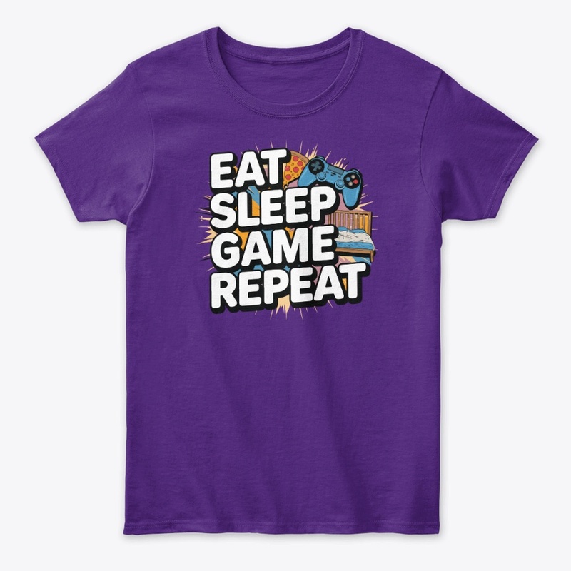 Retro Gamer Loop – Eat Sleep Game