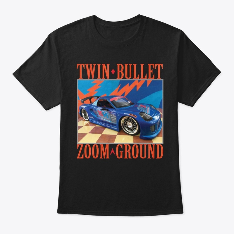 Twin Bullet Race Car T-Shirt