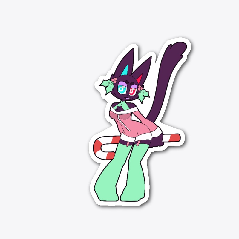 Candycane Kitty