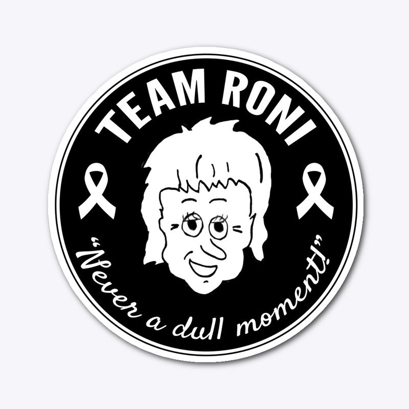 Die Cut Sticker - 5” x 5” (black)