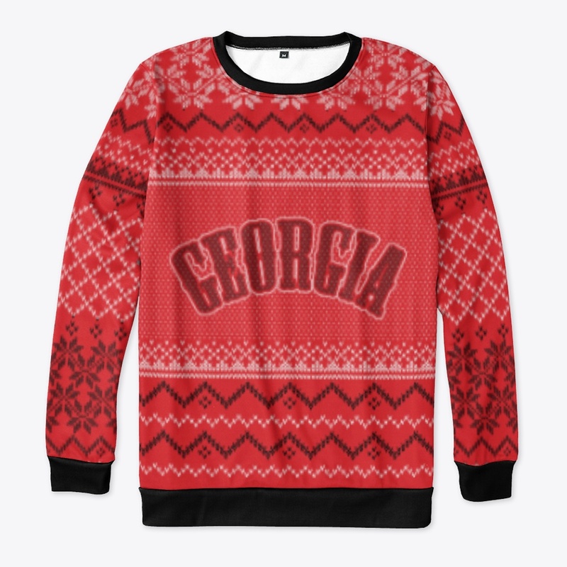 State of Georgia Ugly Christmas Sweat